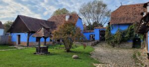 King Charles house from Viscri village