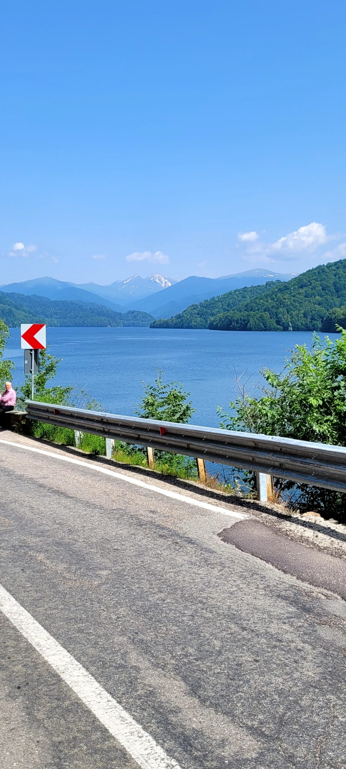 Vidraru dam, the biggest in Romaniao