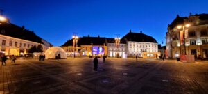 Sibiu Big Square medieval town walking tour